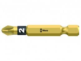 Wera 855/4 BDC BiTorsion Pozidriv PZ2 Bit Diamond Coated Tip 50mm Pack 5 £19.49